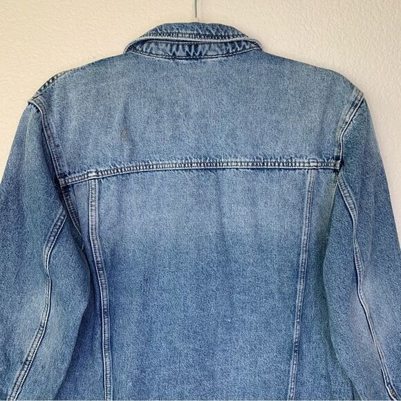 Zara Unisex Blue Denim Jacket - Picture 9 of 12